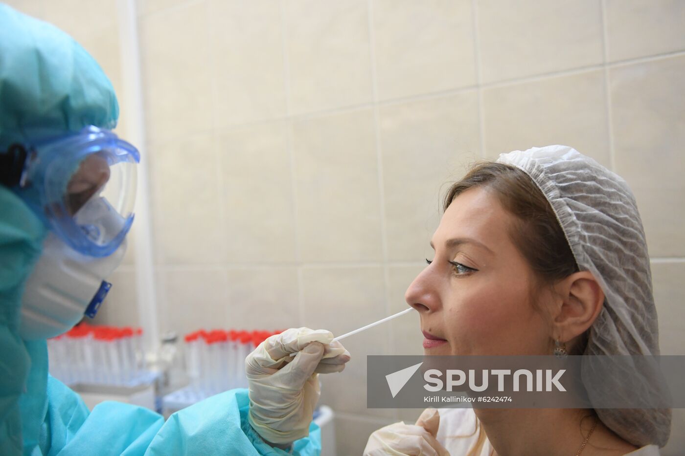 Russia Coronavirus Tests