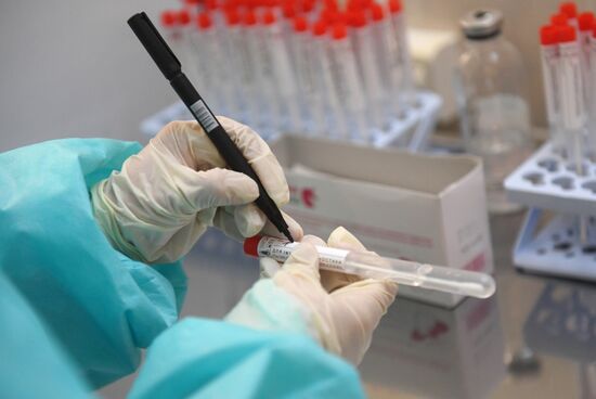 Russia Coronavirus Tests