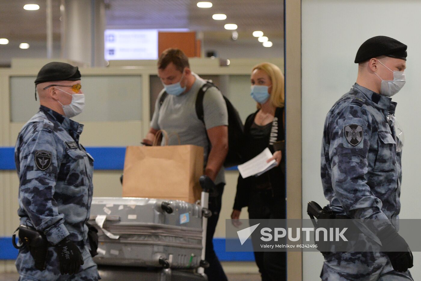 Russia Coronavirus Tourists Return
