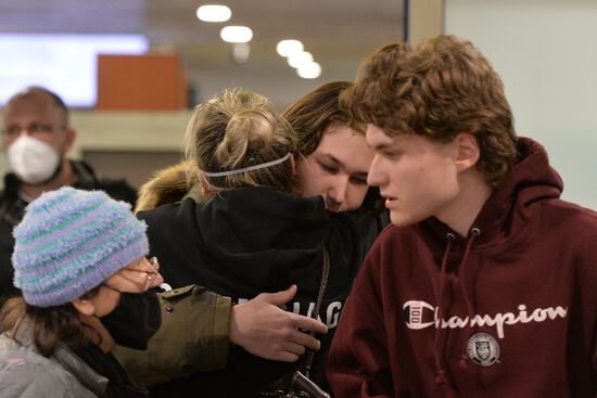 Russia Coronavirus Tourists Return 