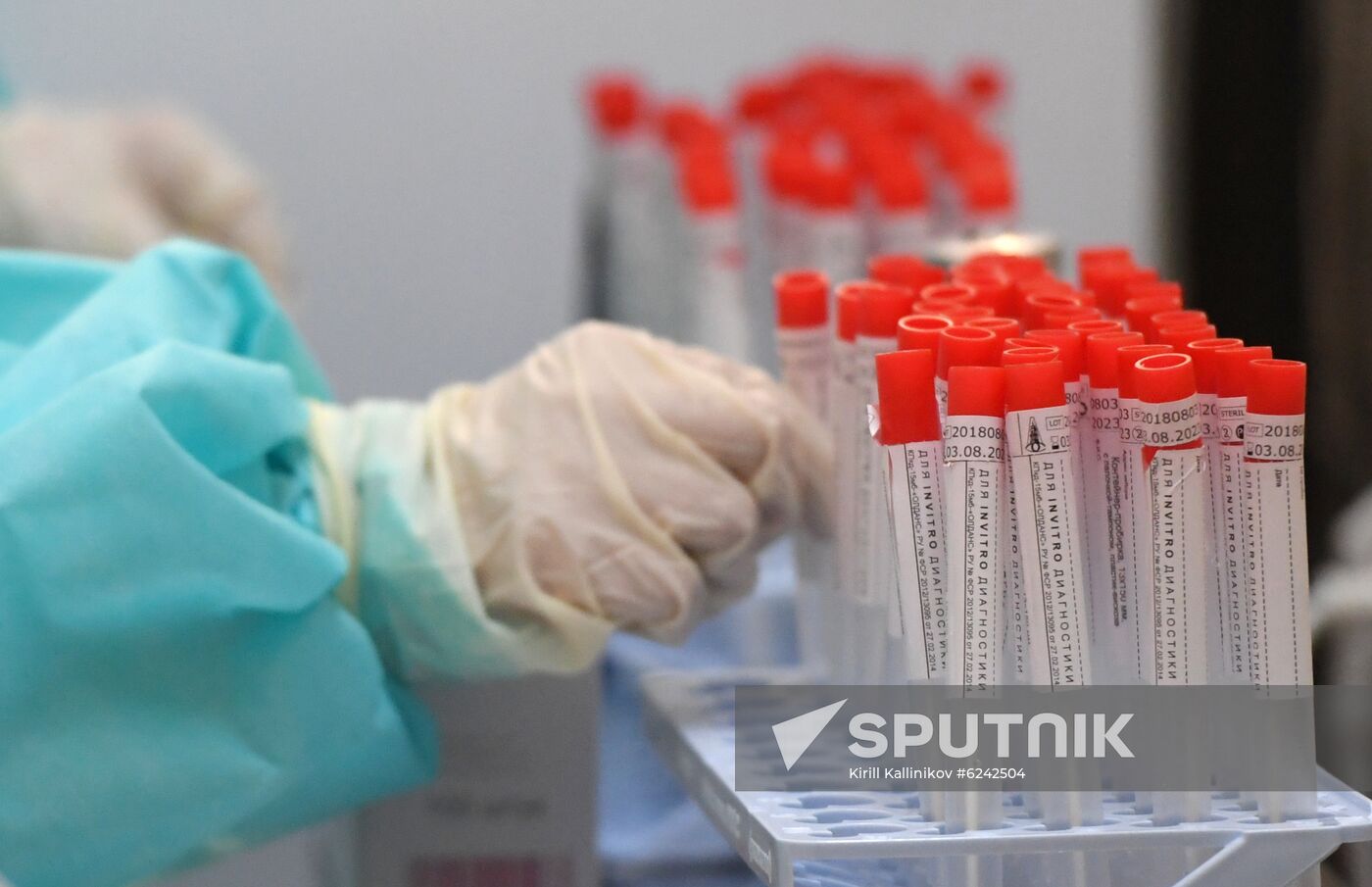 Russia Coronavirus Tests