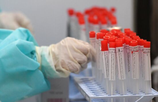 Russia Coronavirus Tests