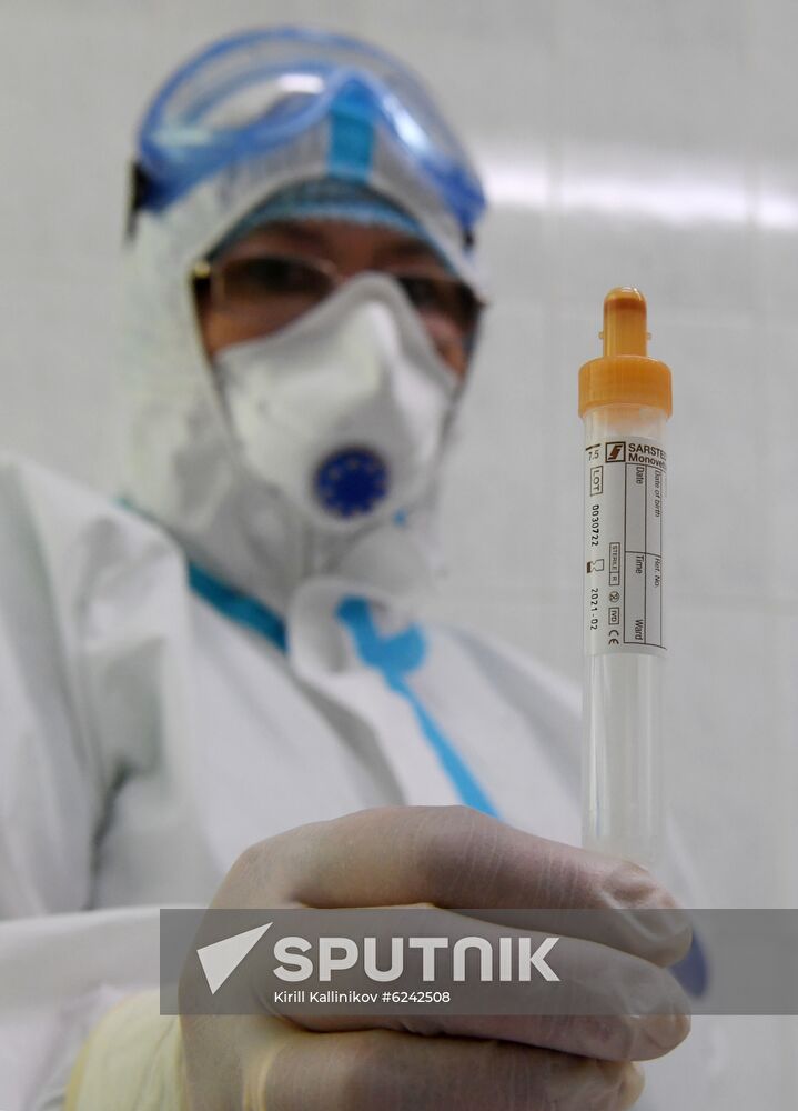 Russia Coronavirus Tests