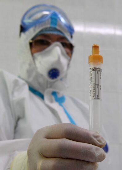 Russia Coronavirus Tests