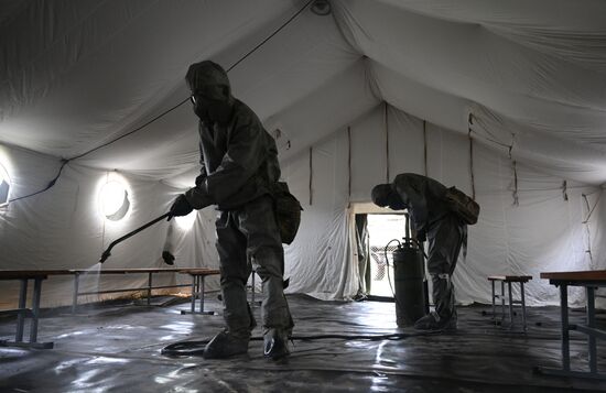 Russia Coronavirus Disinfection