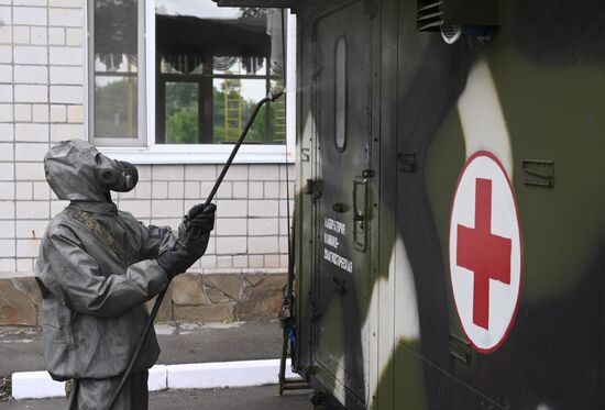 Russia Coronavirus Disinfection