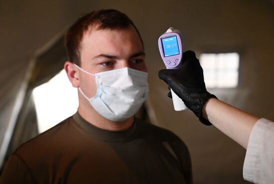 Russia Coronavirus Disinfection