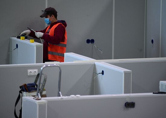 Russia Coronavirus Hospital Facilities