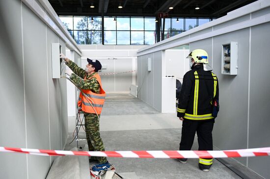 Russia Coronavirus Hospital Facilities