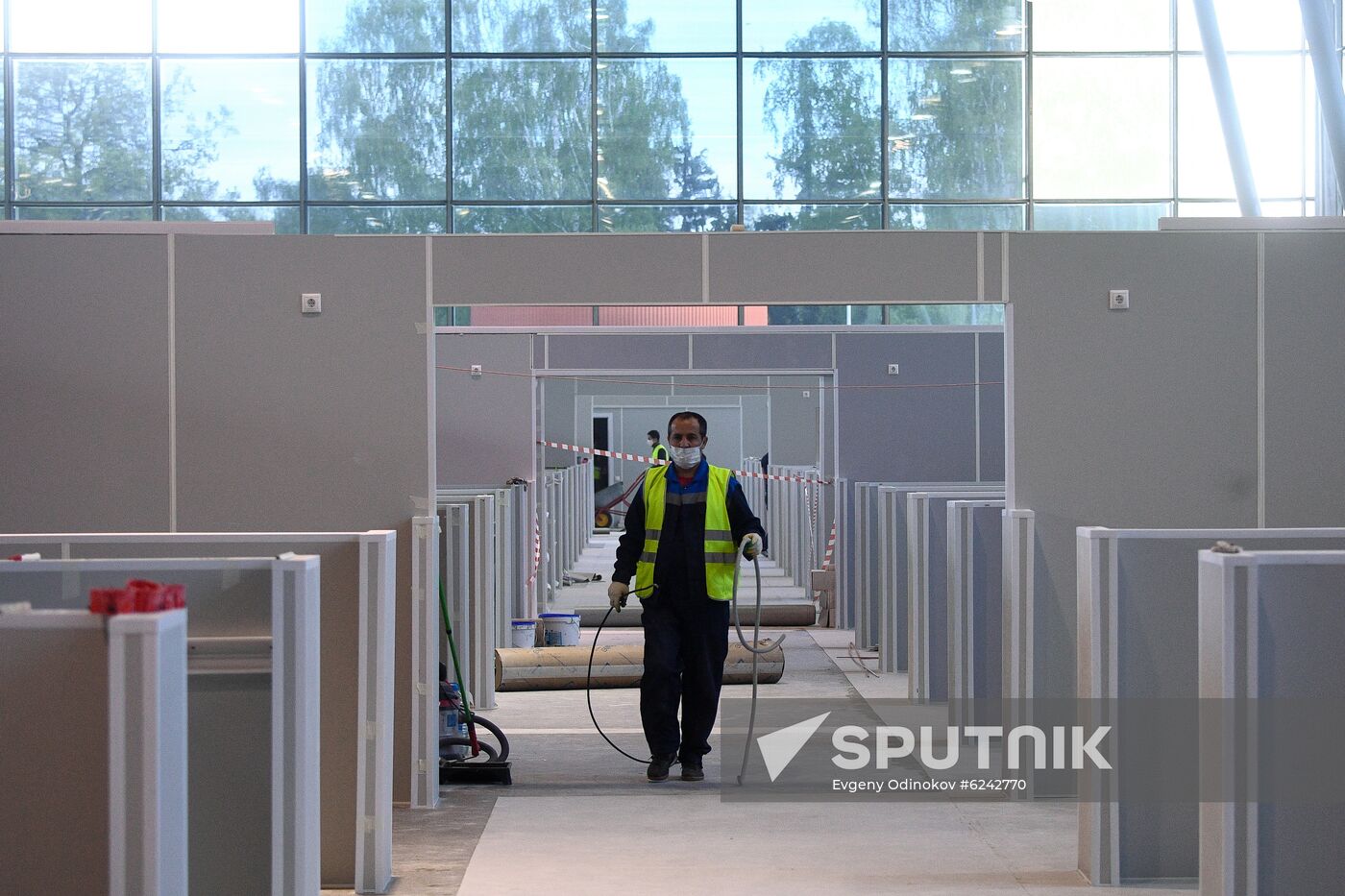 Russia Coronavirus Hospital Facilities