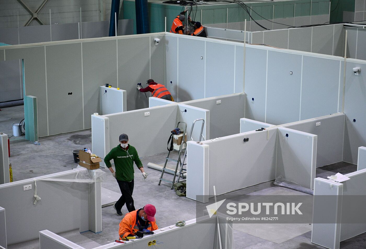 Russia Coronavirus Hospital Facilities