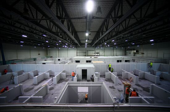 Russia Coronavirus Hospital Facilities