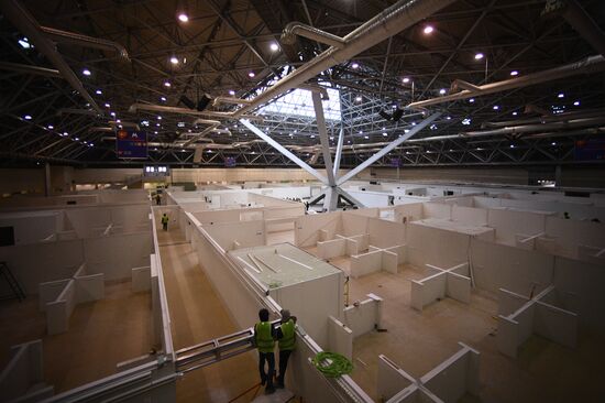 Russia Coronavirus Hospital Facilities