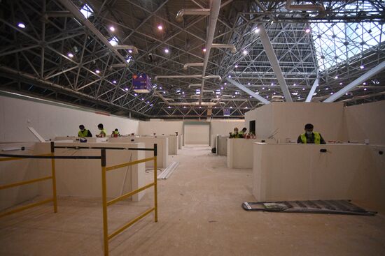 Russia Coronavirus Hospital Facilities