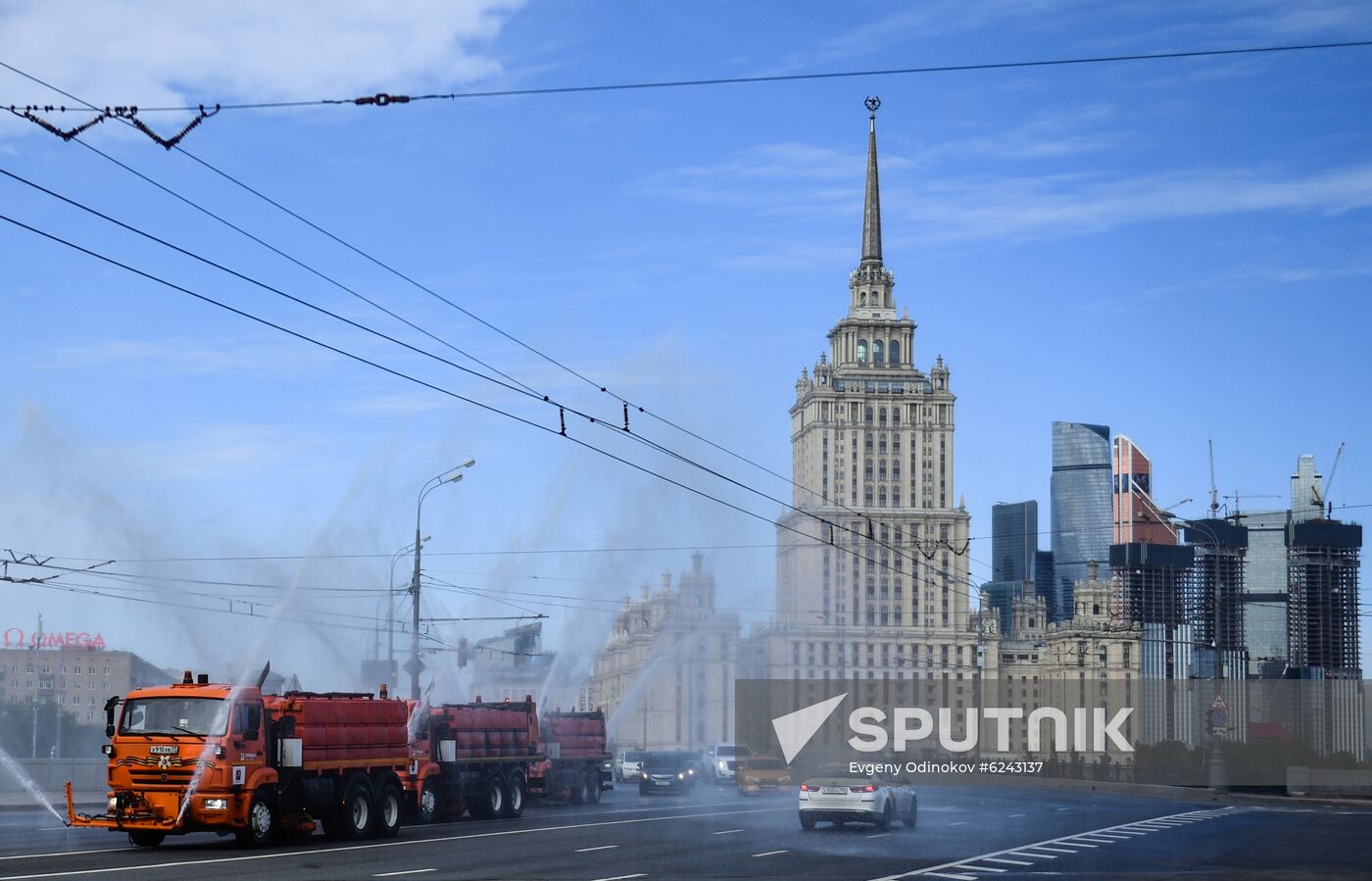 Russia Coronavirus Disinfection