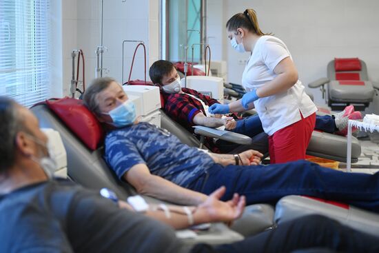 Russia Blood Donation
