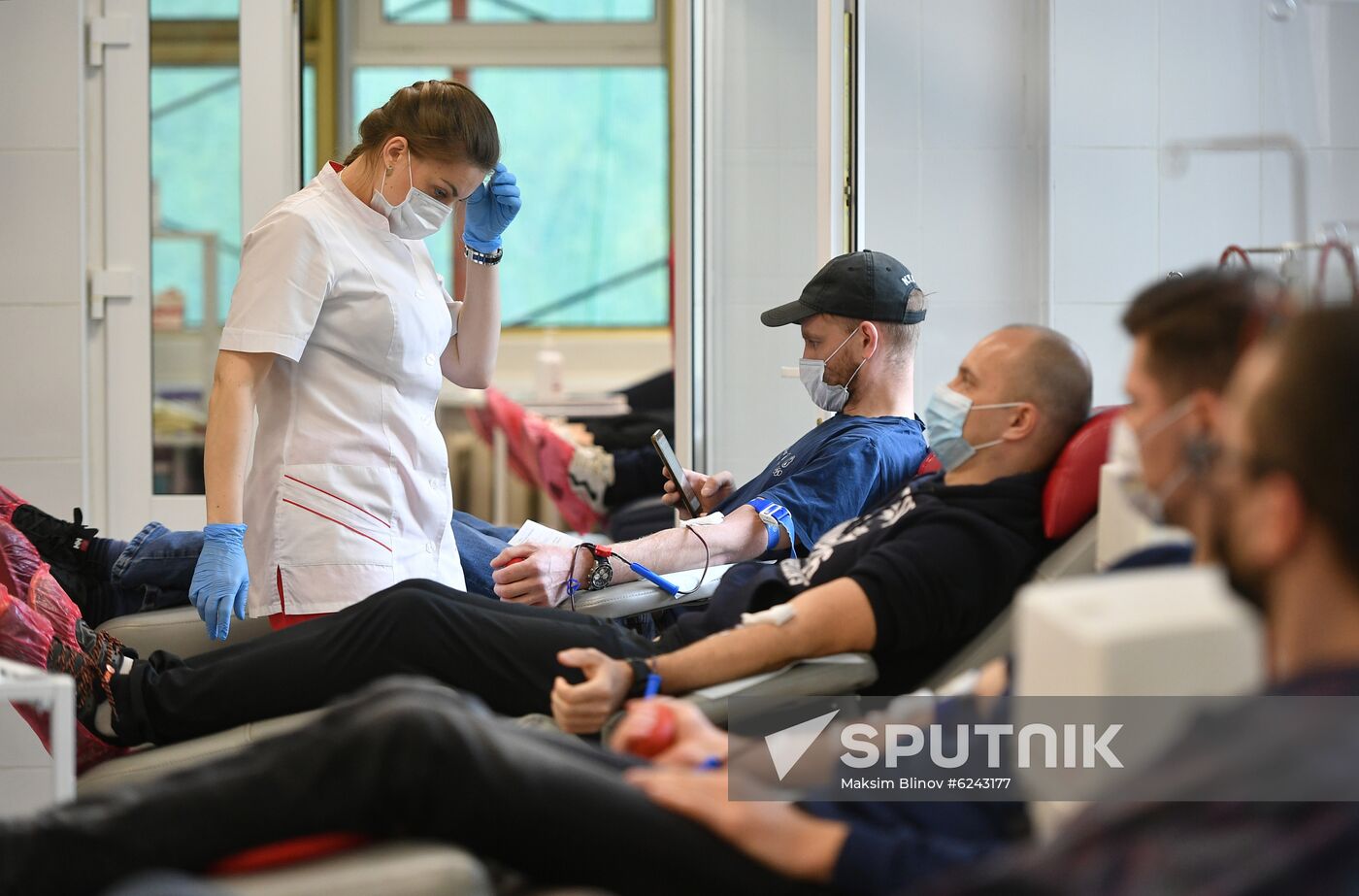 Russia Blood Donation