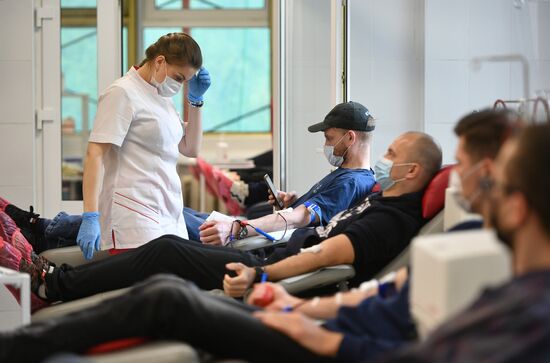 Russia Blood Donation