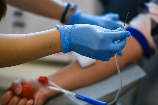 Russia Blood Donation