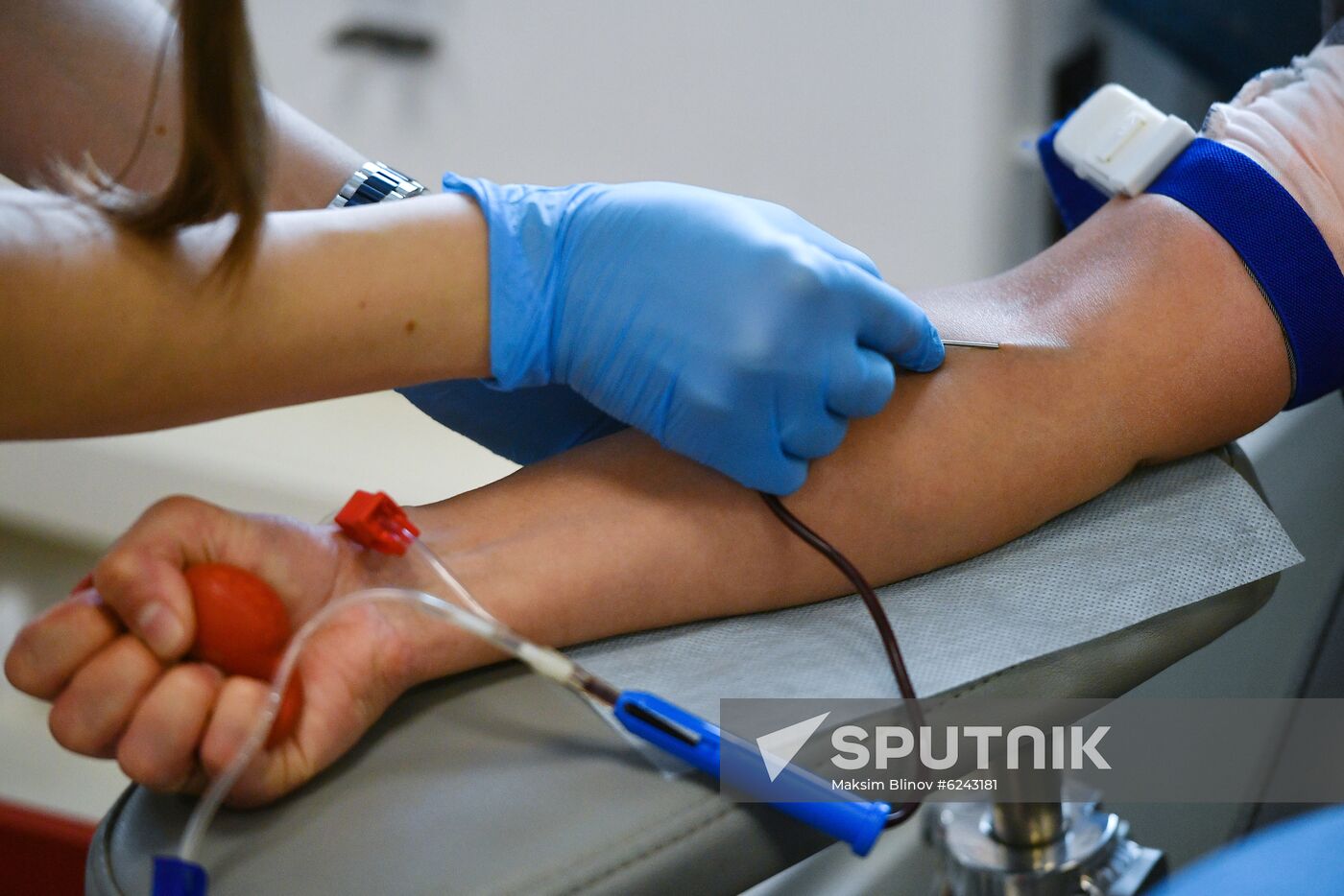 Russia Blood Donation