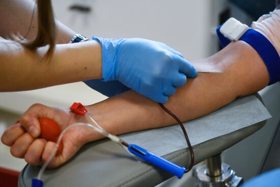 Russia Blood Donation