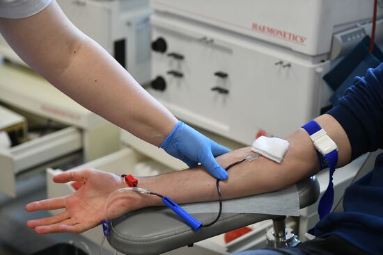 Russia Blood Donation