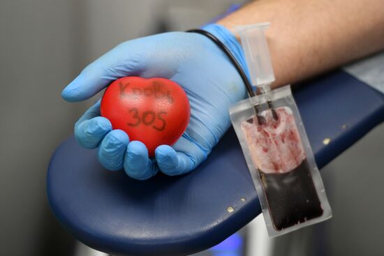 Russia Blood Donation
