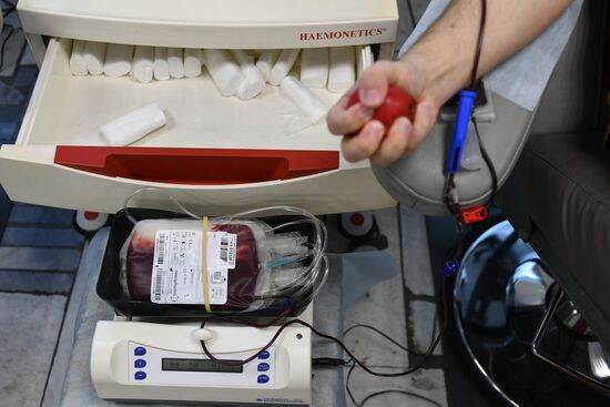 Russia Blood Donation