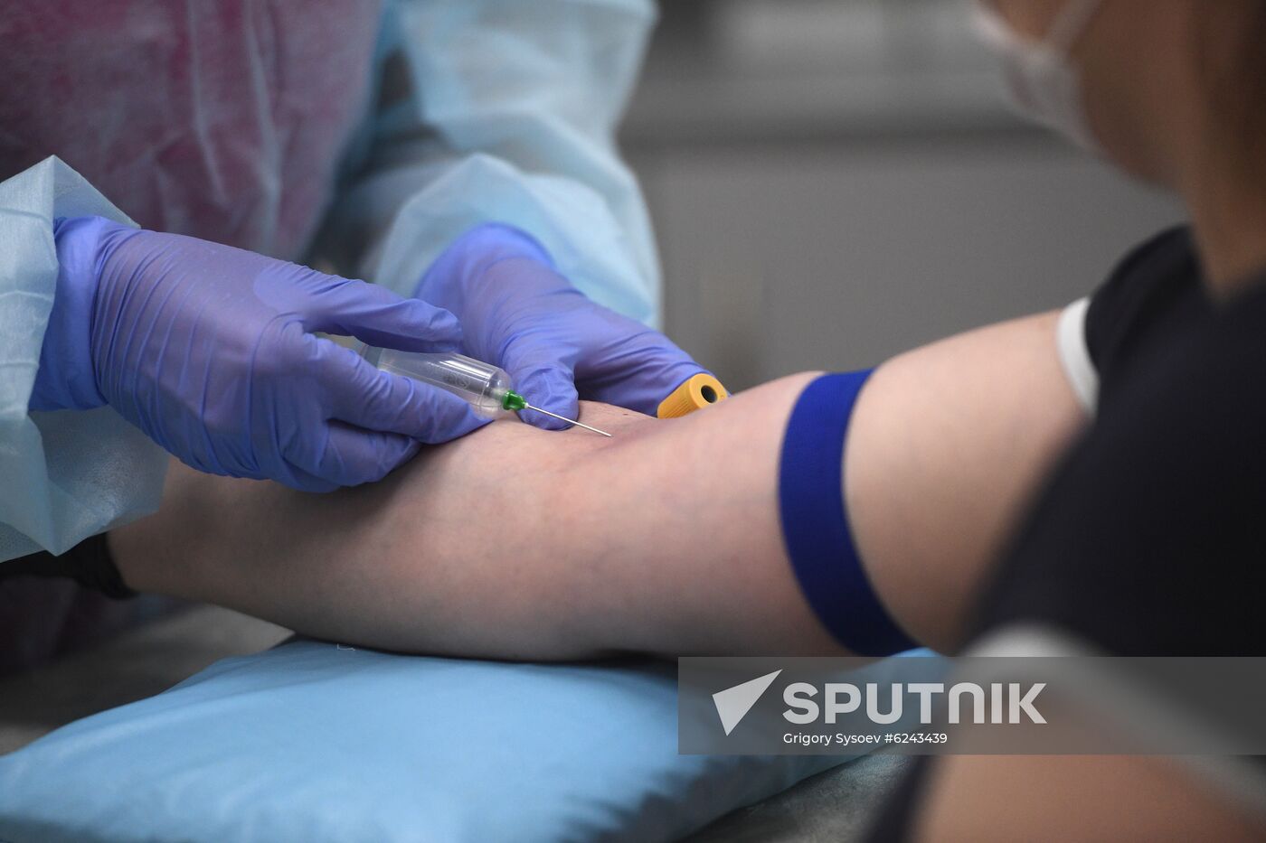 Russia Coronavirus Tests