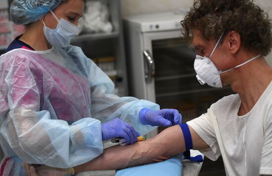 Russia Coronavirus Tests