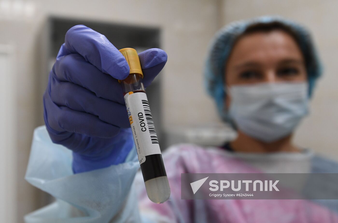 Russia Coronavirus Tests