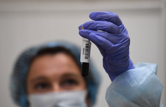 Russia Coronavirus Tests