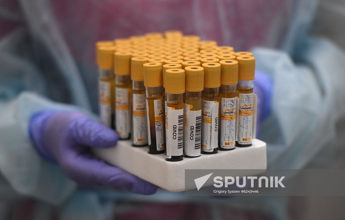 Russia Coronavirus Tests