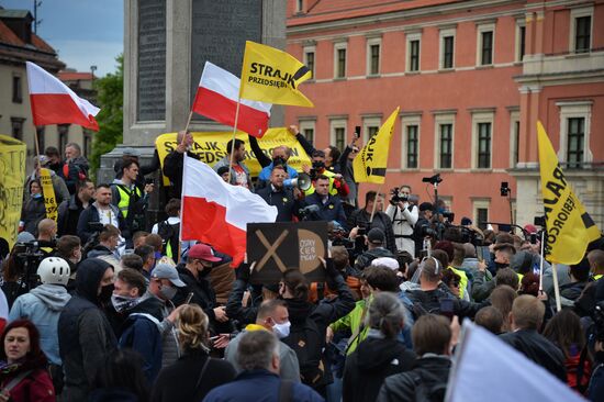 Poland Coronavirus Protests