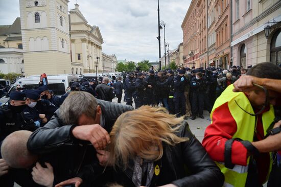 Poland Coronavirus Protests