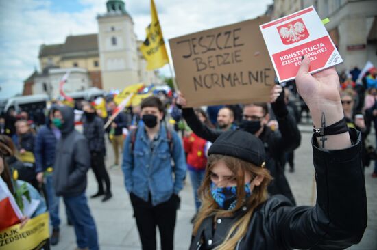 Poland Coronavirus Protests