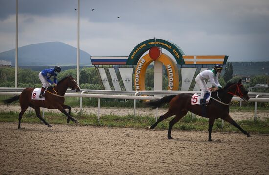 Russia Coronavirus Horse Racing