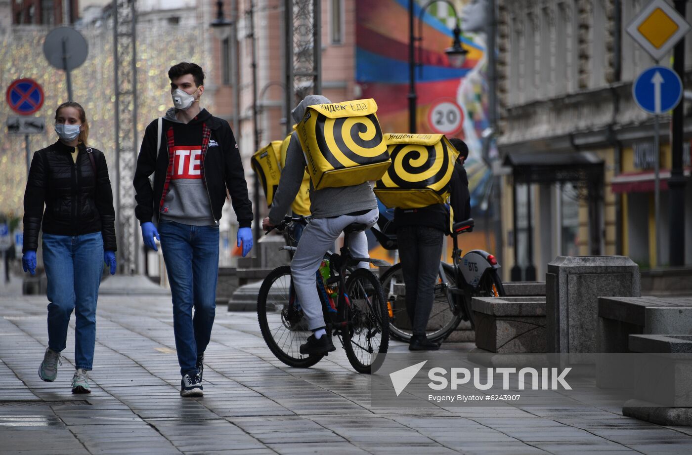 Russia Coronavirus Lockdown