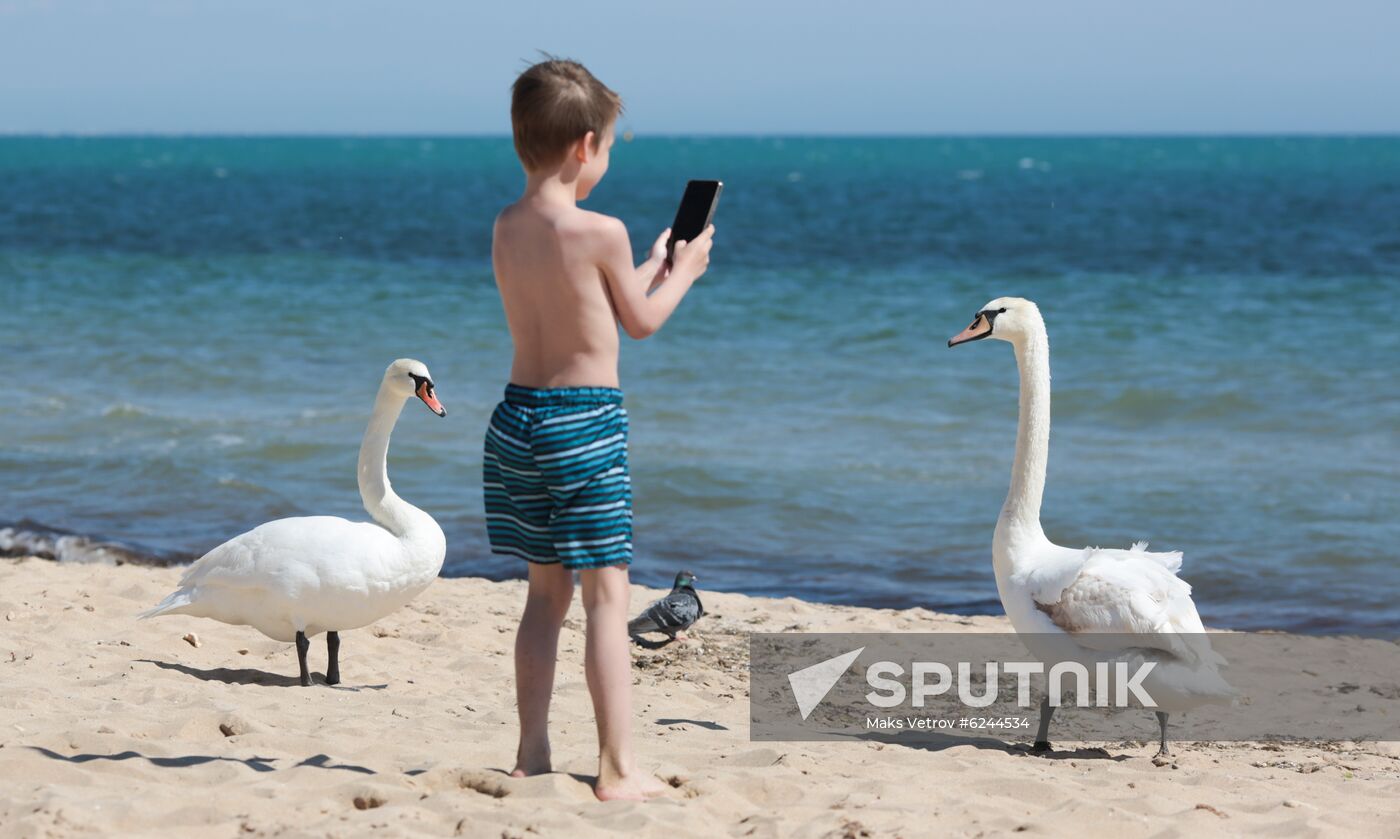Russia Crimea Coronavirus Lockdown Ease