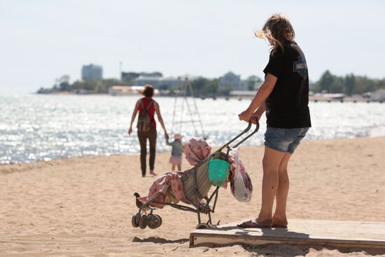 Russia Crimea Coronavirus Lockdown Ease