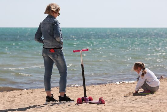Russia Crimea Coronavirus Lockdown Ease
