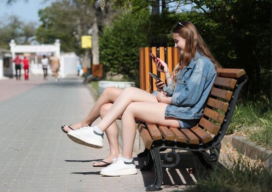 Russia Crimea Coronavirus Lockdown Ease