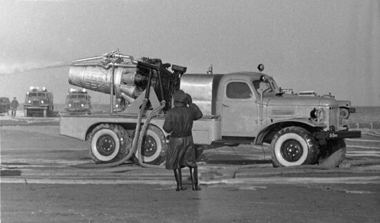 Organizing fire safety in Soviet Union