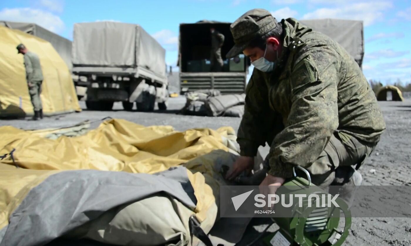 Russia Coronavirus Hospital Facilities