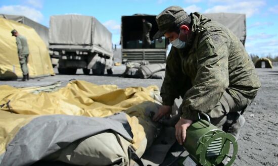 Russia Coronavirus Hospital Facilities