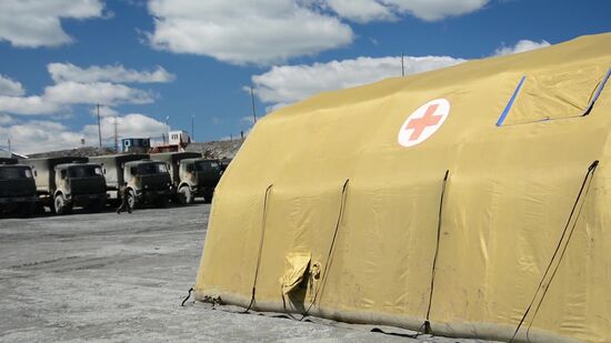 Russia Coronavirus Hospital Facilities