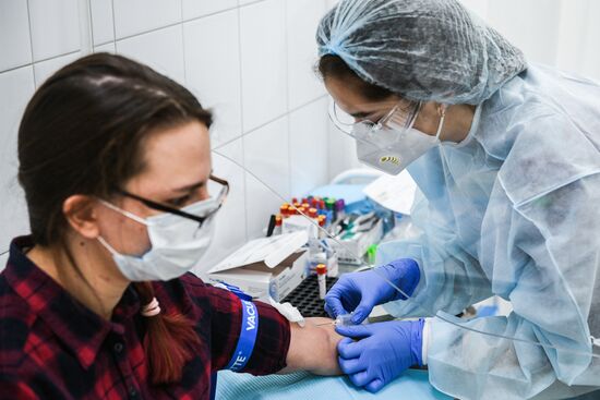 Russia Coronavirus Tests