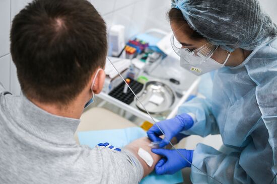 Russia Coronavirus Tests