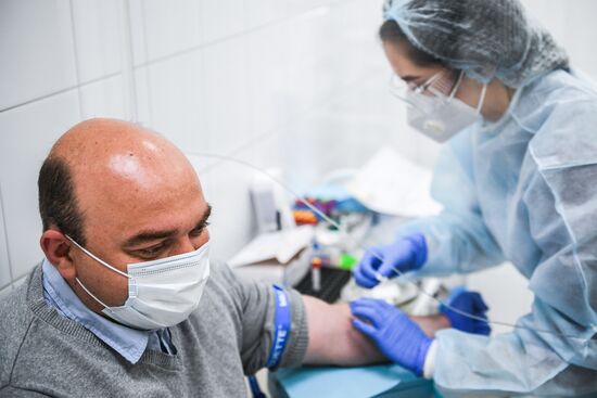 Russia Coronavirus Tests