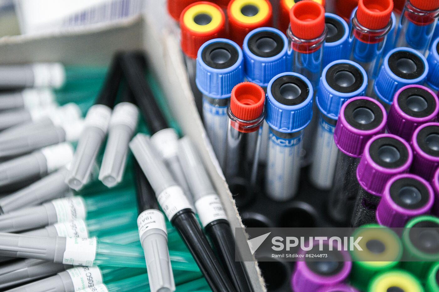 Russia Coronavirus Tests